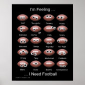 Football Emotion Poster (Voorkant)