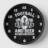 Football en bier (Voorkant)