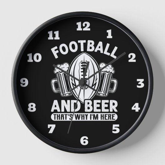 Football en bier (Voorkant)