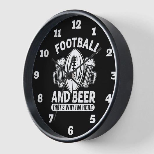 Football en bier (Hoek)