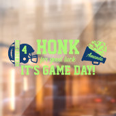 Football en Cheer Game Day Raamsticker (Vel 2)