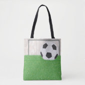 Football en doel tote bag (Voorkant)