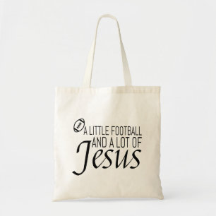 Football en Jesus Tote Bag