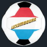 Football en Luxemburgse vlag / sport Voetbal<br><div class="desc">Voetbal: Luxemburgse en Luxemburgse voetbal op maat - houd van mijn land,  favoriete team,  parkkampioenen,  patriotten / sportfans</div>