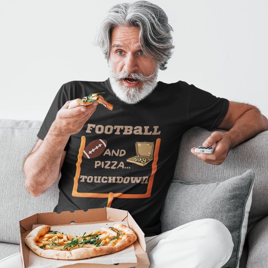 Football en Pizza T-shirt