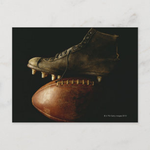 Football en reiniging briefkaart