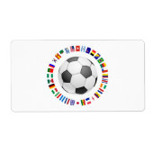 FOOTBALL ETIKET (Voorkant)