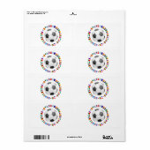 FOOTBALL ETIKET (Full Sheet)