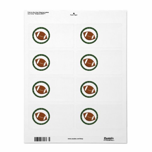 Football Etiket (Full Sheet)