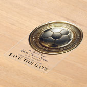 Football Event Party Invitation Acryl Uitnodigingen (Laagn)