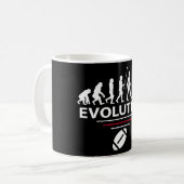 Football evolutie koffiemok (Voorkant links)