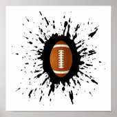 Football explosie poster (Voorkant)