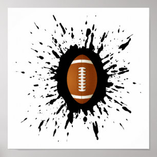 Football explosie poster