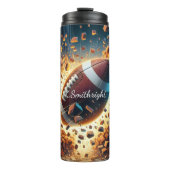 Football Explosion Urban Alley Neon Thermosbeker (Voorkant)