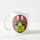 Football Face Coffee-Mok Koffiemok (Links)