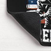 Football Faith Family Dom Patriotic Christian Foot Muismat (Hoek)