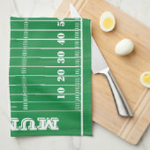 Football familie zondag spel dag cadeau theedoek (Quarter Fold)