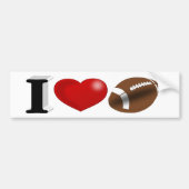 Football Fan Bumpersticker (Voorkant)