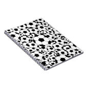 Football Fan Cover Notebook  Soccer Ball Journal Notitieboek (Rechterzijde)