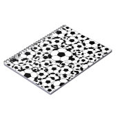 Football Fan Cover Notebook  Soccer Ball Journal Notitieboek (Linkerzijde)