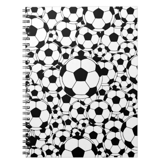 Football Fan Cover Notebook  Soccer Ball Journal Notitieboek (Voorkant)