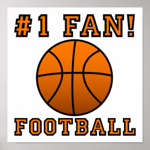 Football Fan Not Funny Poster Sign.