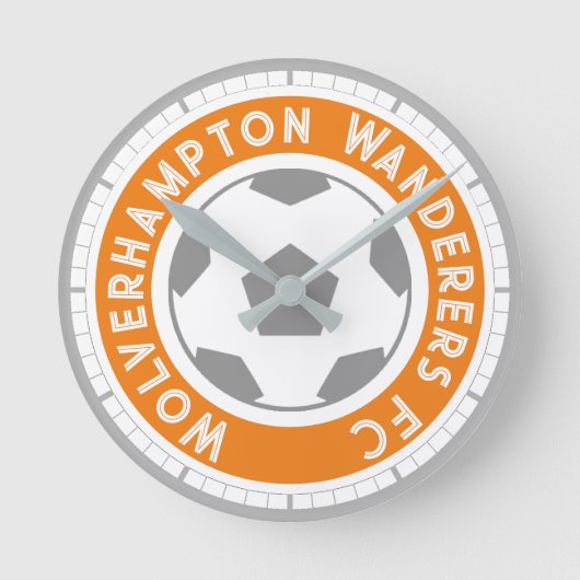 Football Fan of Football Supporter Ronde Klok (Voorkant)