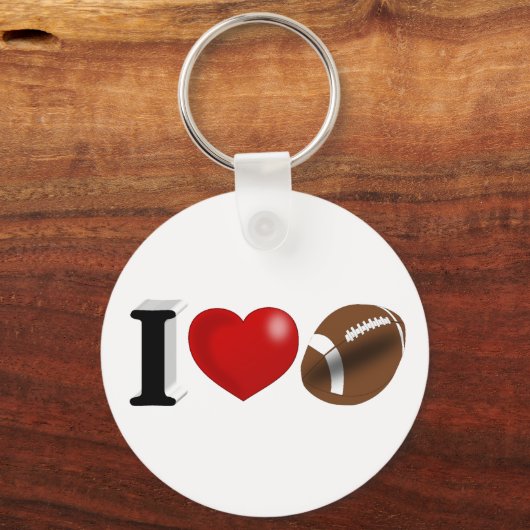 Football Fan Sleutelhanger (Voorkant)