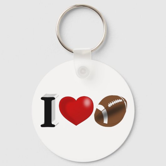 Football Fan Sleutelhanger (Achterkant)