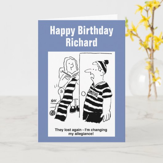 Football Fan zegt dat hij zijn taal verandert Kaart (Gele Bloem)