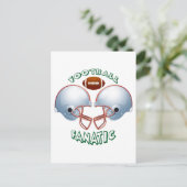 FOOTBALL FANATISCH BRIEFKAART (Staand voorkant)