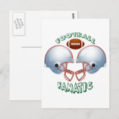 FOOTBALL FANATISCH BRIEFKAART (Voorkant / Achterkant)
