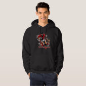 Football Fans Graphic and Text Hoodie (Voorkant volledig)