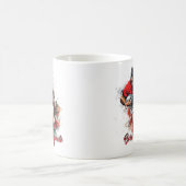 Football Fans Graphic and Text Koffiemok (Center)