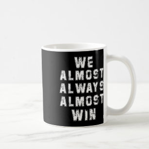 Football Fans Liefhebbers Grappige Retro We bijna Koffiemok