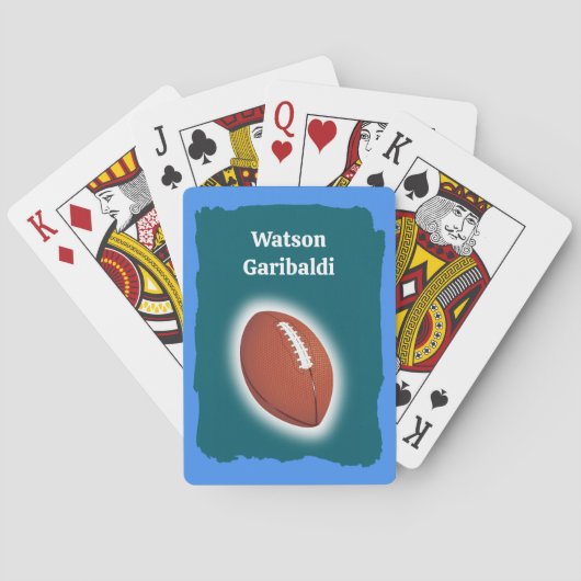 Football Fan's unique Deck of Pokerkaarten (Achterkant)