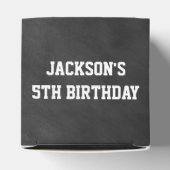 Football Favor Boxes voor Verjaardagsfeest Bedankdoosjes (Bovenkant)