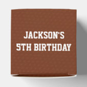 Football Favor Boxes voor Verjaardagsfeest Bedankdoosjes (Bovenkant)