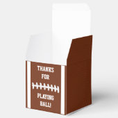 Football Favor Boxes voor Verjaardagsfeest Bedankdoosjes (Geopend)