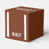 Football Favor Boxes voor Verjaardagsfeest Bedankdoosjes (Achterkant)