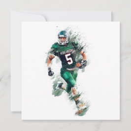 Football Feestdagenkaart