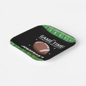 Football Field Birthday boy Papieren Bordje (Gebogen)