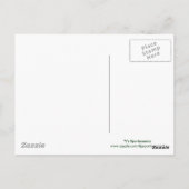 Football Field Goal Briefkaart (Achterkant)