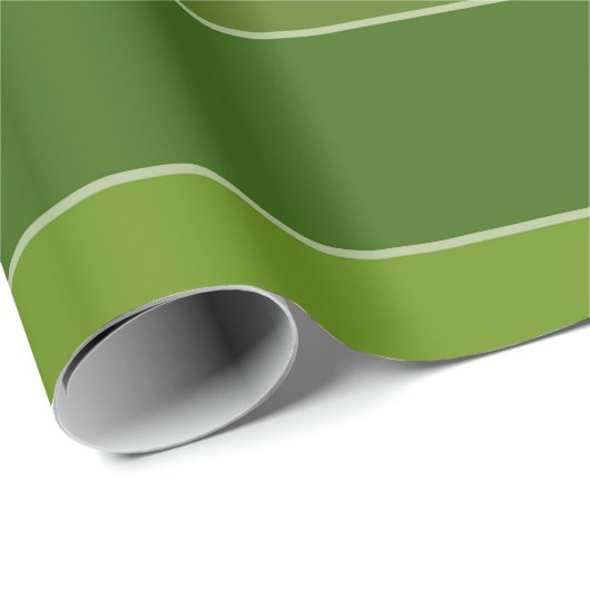 Football Field Green Turf Verjaardag Cadeaupapier (Rol Hoek)