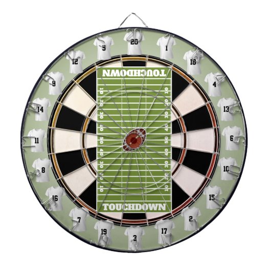 Football Field Multi-Target Jersey Style Dartbord (Voorkant)
