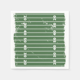 Football Field Napkins Servet