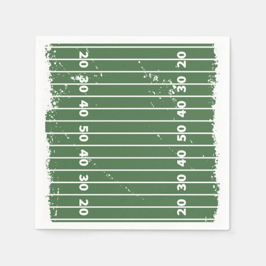 Football Field Napkins Servet (Voorkant)
