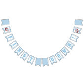 Football First Down 1st Birthday Bunting Banner (Alle)