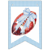 Football First Down 1st Birthday Bunting Banner (Tweede vlag)