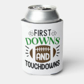 Football First Downs en Touchdowns Fun Blikjeskoeler (Blikje Achterkant)